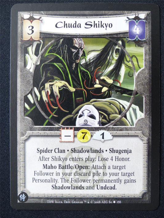 Chuda Shikyo - THW - Legend of the Five Rings L5R Card #Y2