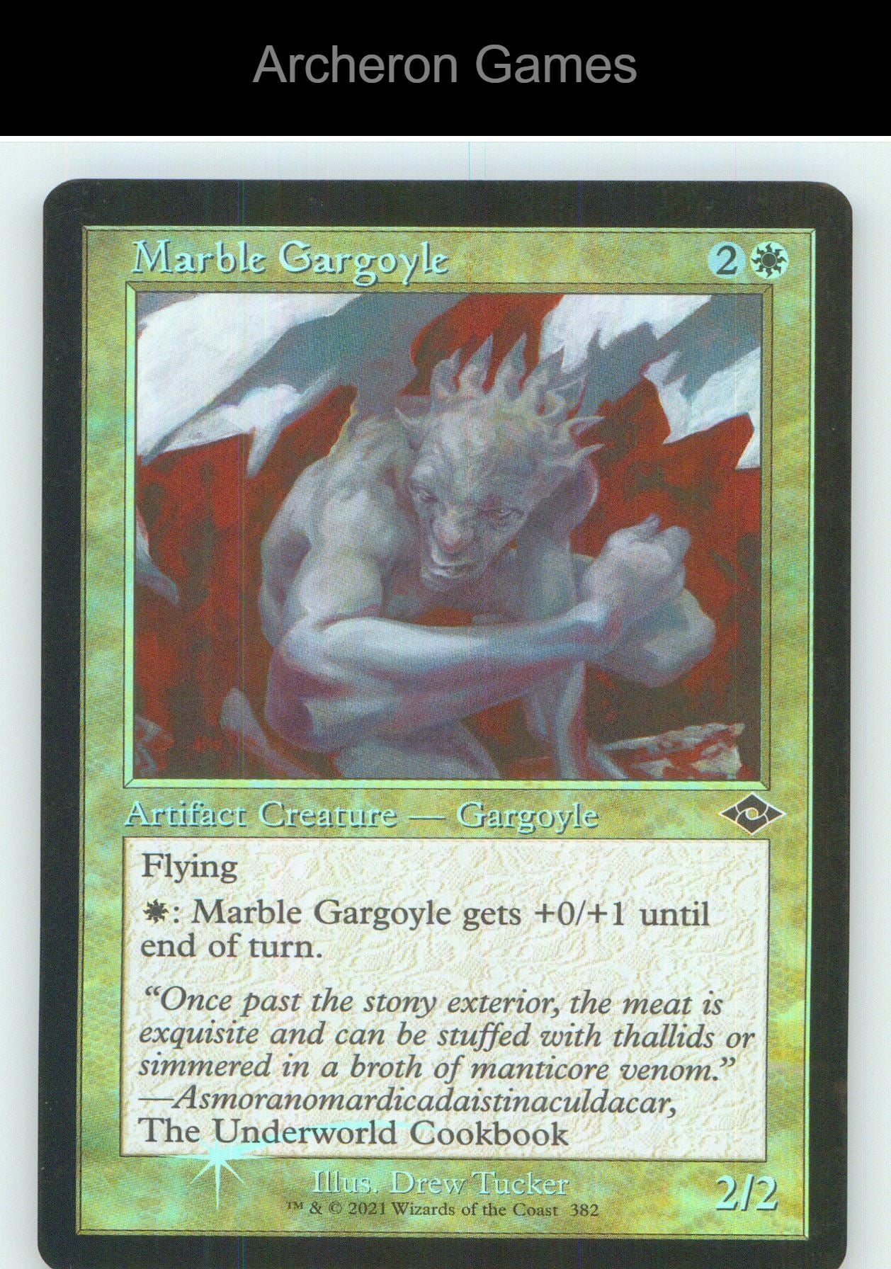 Marble Gargoyle (Retro Frame) MH2 382 C MTG Card NM/EX+