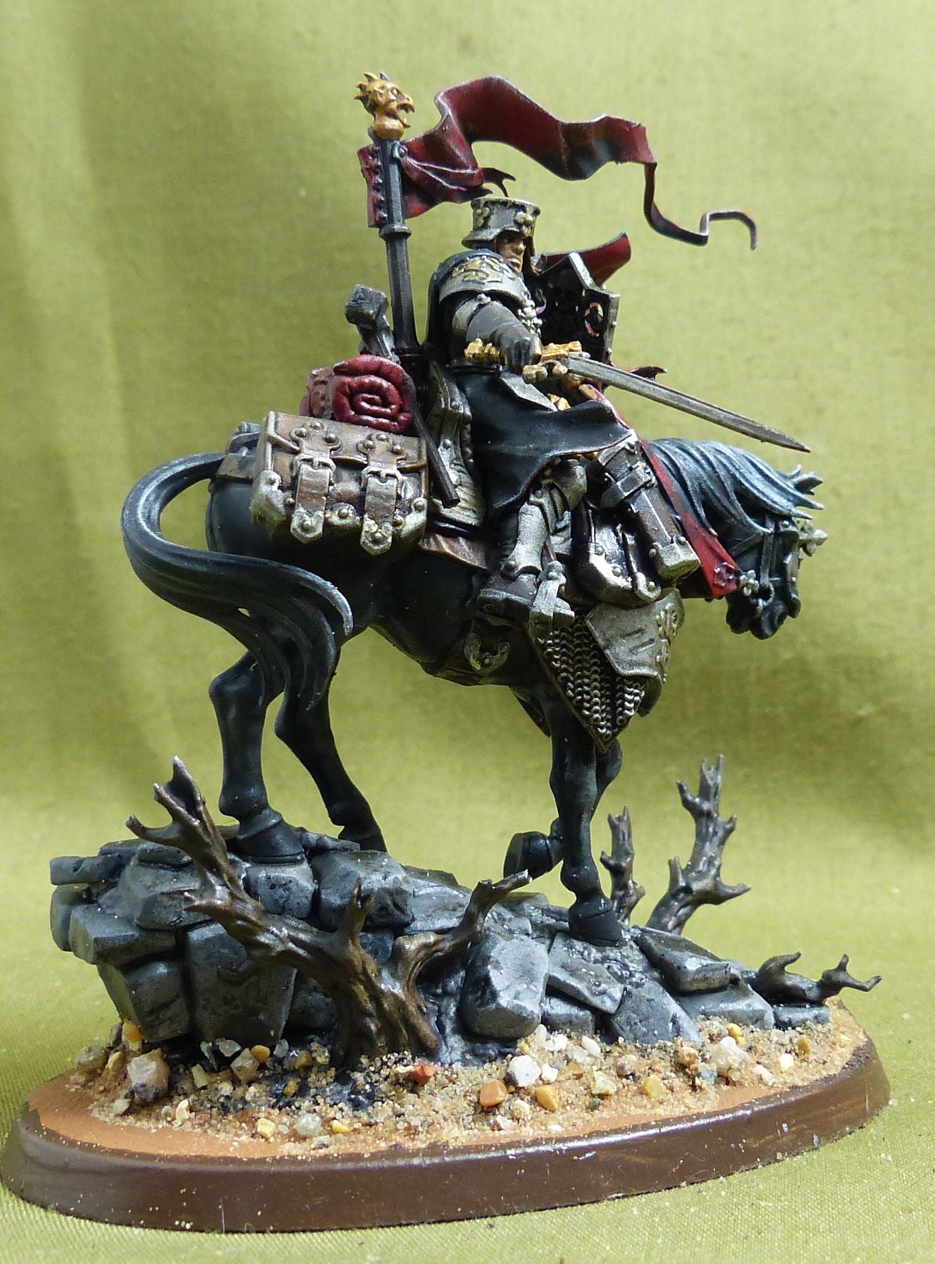 Freeguild Cavalier-Marshal painted - Cities of Sigmar - Warhammer AoS #5ZC