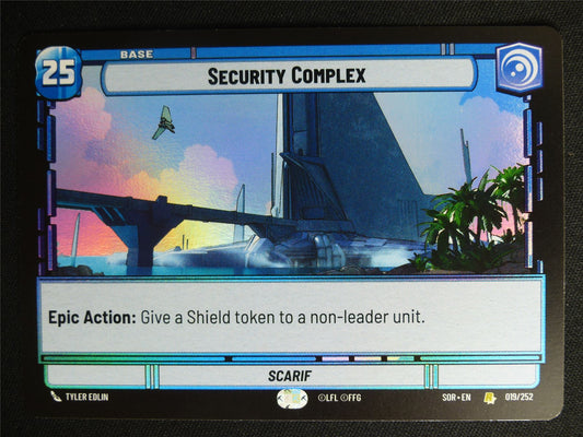 Security Complex 019/252 Foil - Star Wars Unlimited Card #9O