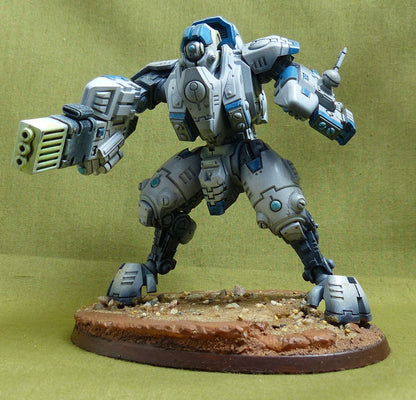 XV95 Ghostkeel Battlesuit painted - Tau Empire - Warhammer 40K #2YJ