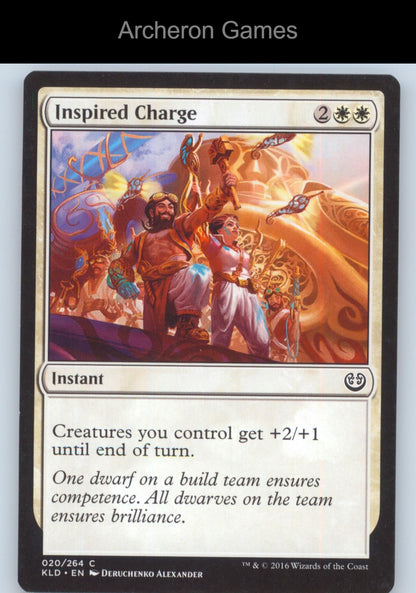 Inspired Charge 20 C MTG Card Kaladesh