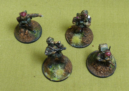 Metal British Airborne HQ painted - Bolt Action #59Z