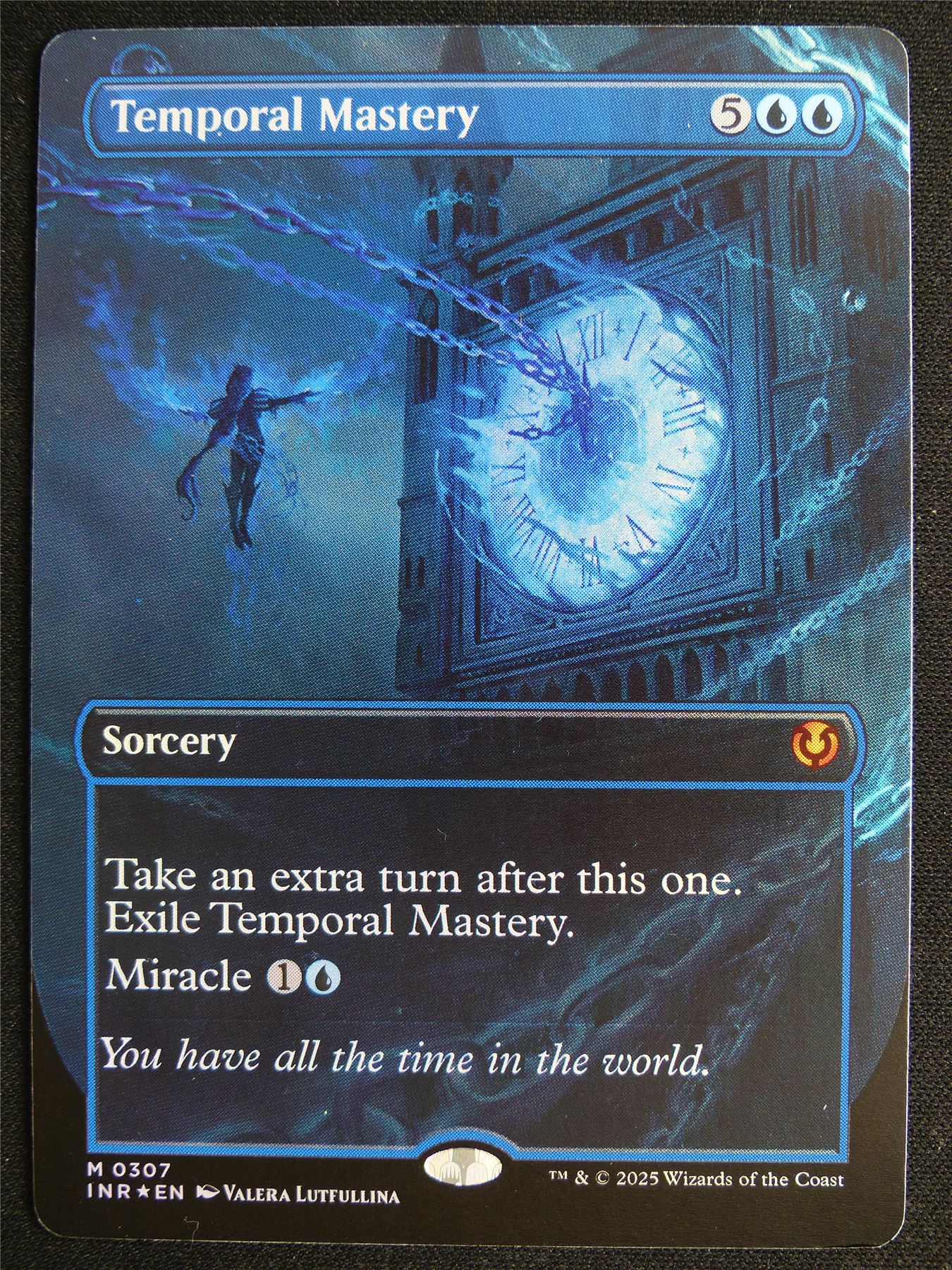 Temporal Mastery Borderless Foil - INR - Mtg Card #4O2