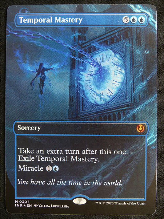 Temporal Mastery Borderless Foil - INR - Mtg Card #4O2