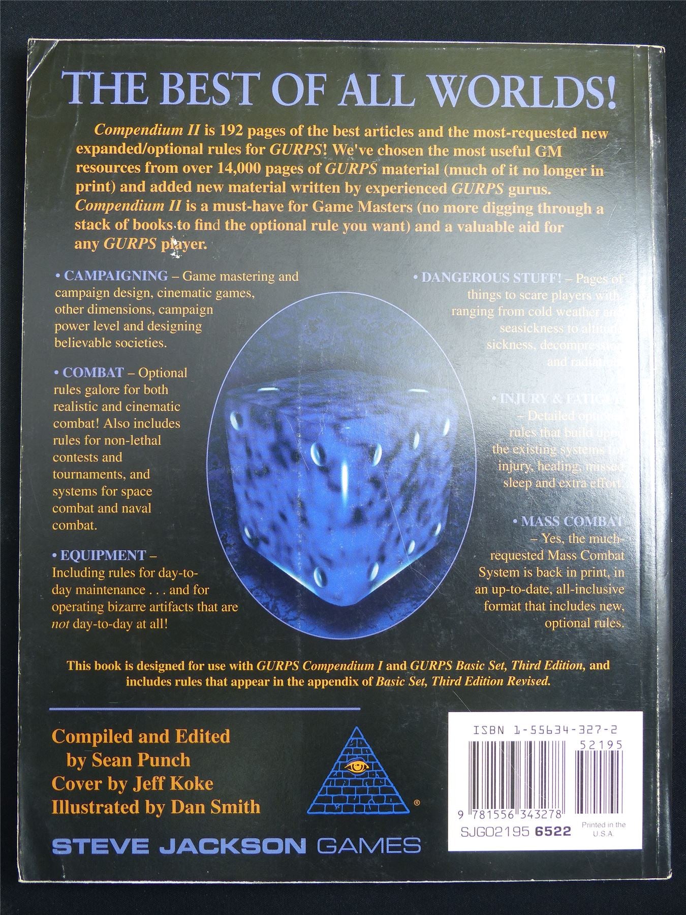 Compendium II - Steve Jackson Games - GURPS Roleplay Book Softback #2P2