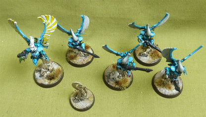 Swooping Hawks painted - Aeldari - Warhammer 40K #43K