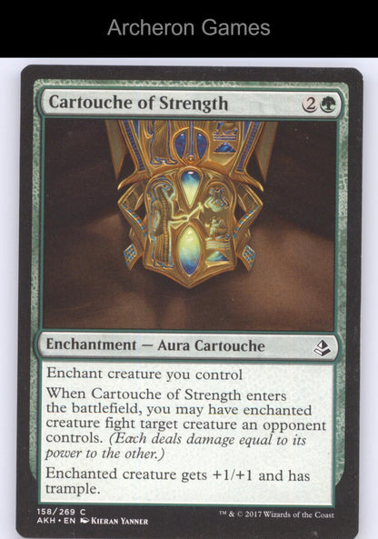 Cartouche of Strength 158 C MTG Card Amonkhet