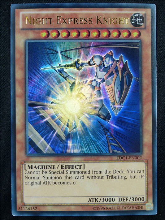 Night Express Knight ZDC1 Ultra Rare - Yugioh Card #20D