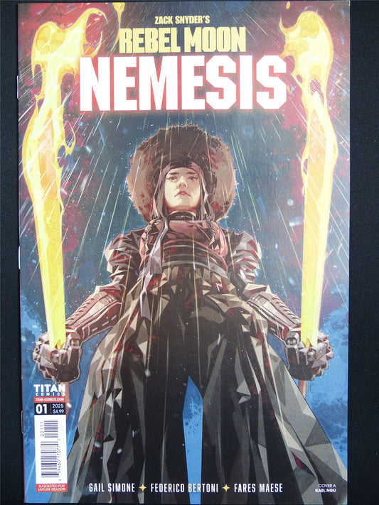 Zack Snyder's REBEL Moon: Nemesis #1 Cvr A - Aug 2025 Titan Comic #2X6