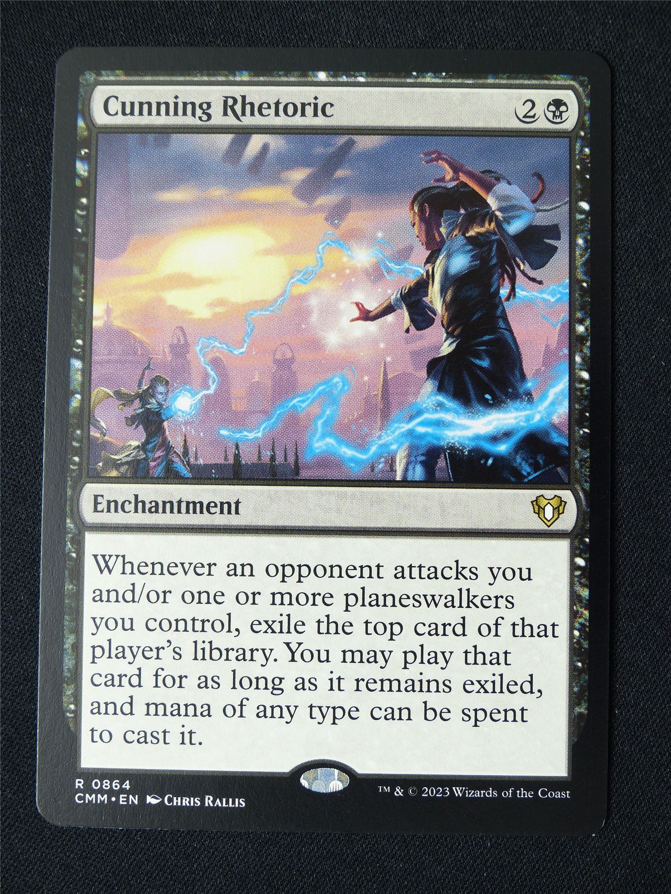 Cunning Rhetoric - CMM - Mtg Card #4HU
