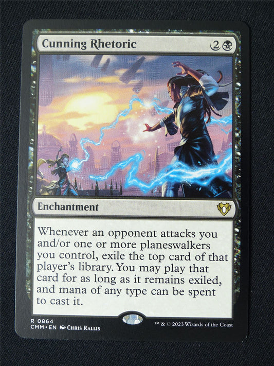 Cunning Rhetoric - CMM - Mtg Card #4HU