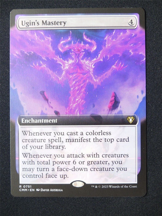 Ugin's Mastery Extended Art - CMM - Mtg Card #2NQ