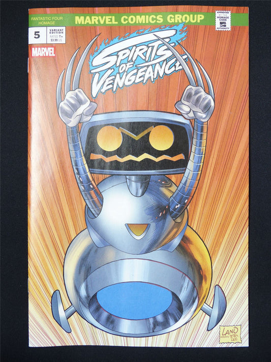 SPIRITS of Vegeance #5 FF Homage Variant - B&B Mar 2025 Marvel Comic #7D6