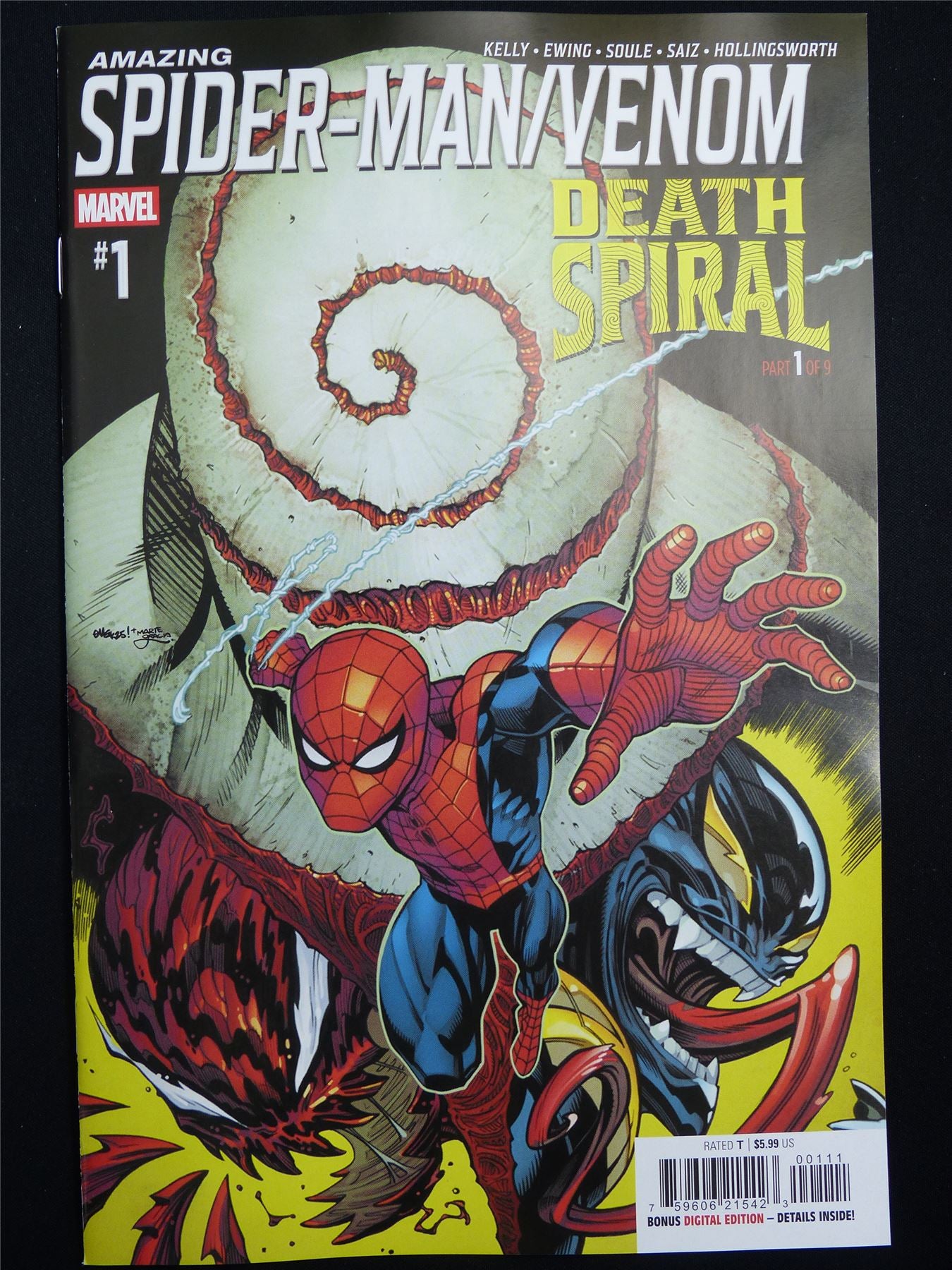 Amazing SPIDER-MAN/Venom: Death Spiral #1 Cvr A - B&B Apr 2026 Marvel Comic #2WK