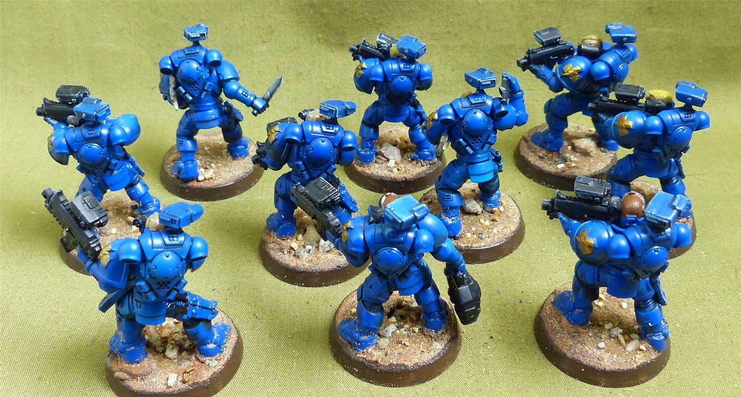 Incursor Squad painted - Space Marines - Warhammer 40K #6UJ