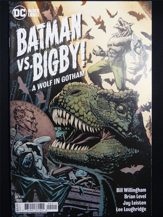 BATMAN vs Bigby! A Wolf in Gotham #2 - DC Comic #3IL