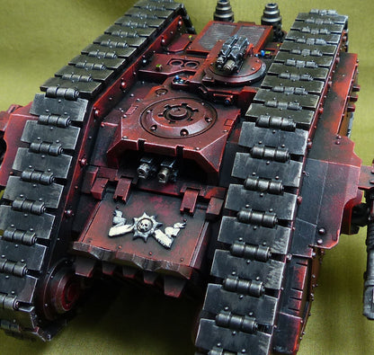 Land Raider Proteus Carrier painted - Blood Angels - Warhammer 40K #3YM