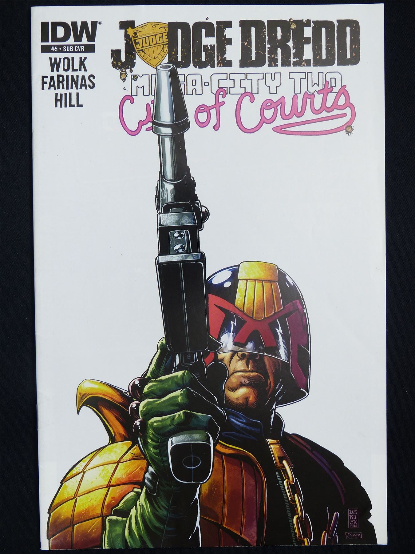 JUDGE Dredd: Mega-City Two: City of Courts #5 - IDW Comic #1O6