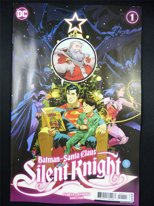 BATMAN-Santa Claus Silent Knight #1 - Dec 2023 DC Comic #1BJ