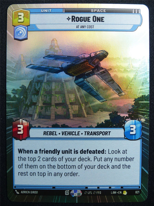 Rogue One 621 Hyperspace Foil - Star Wars Unlimited Card #4WD