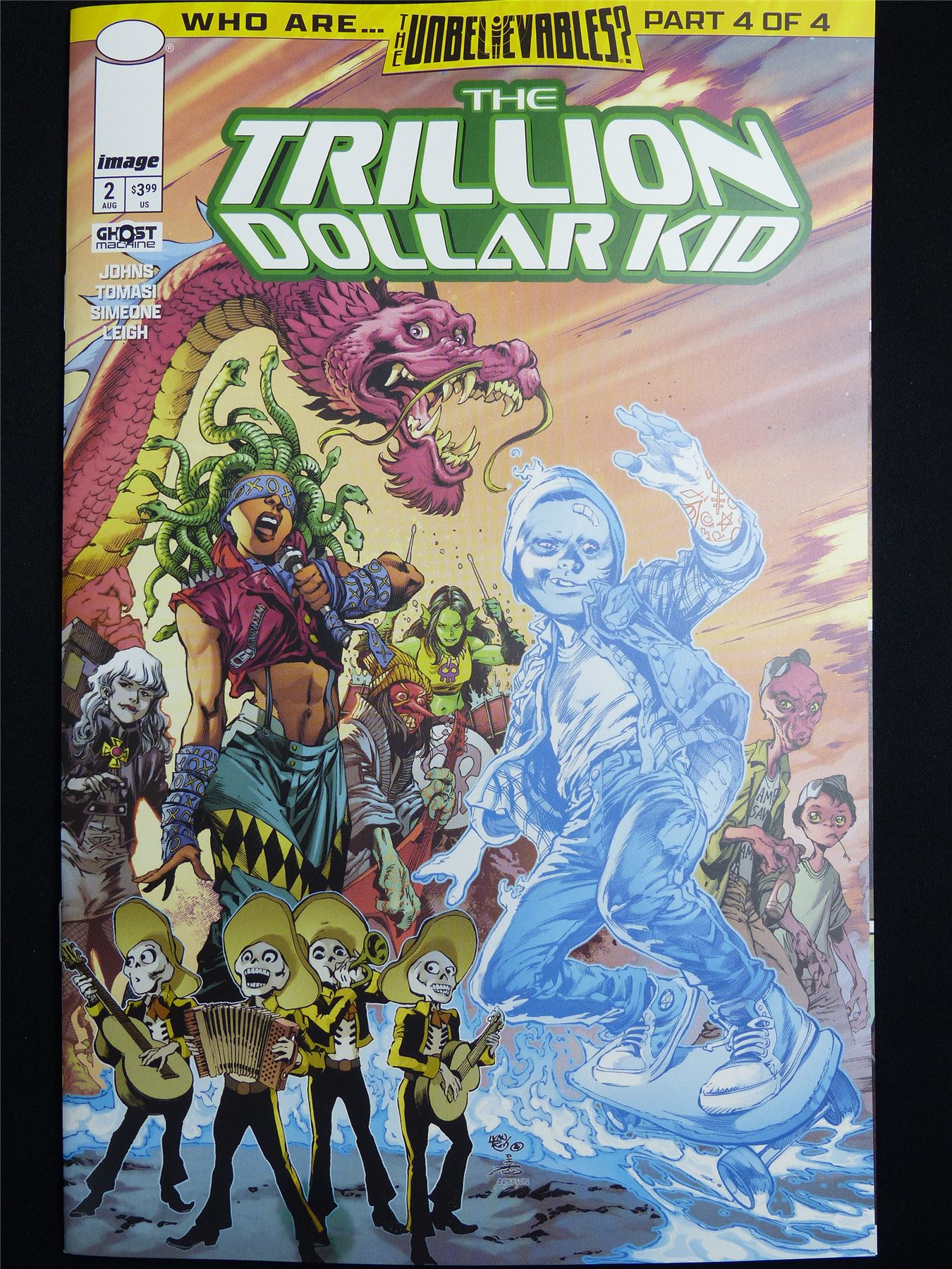 The TRILLION Dollar Kid #2 Cvr B - Aug 2026 Image Comic #35D