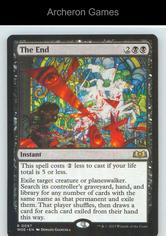 The End WOE 87 R MTG Card NM/EX+