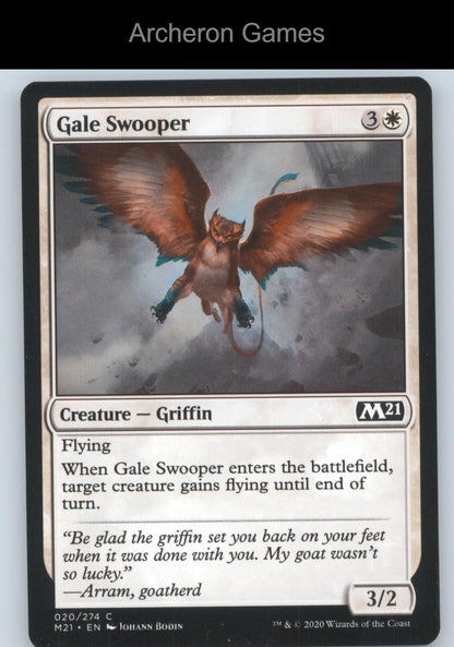 Gale Swooper 20 C MTG Card Core Set 2021