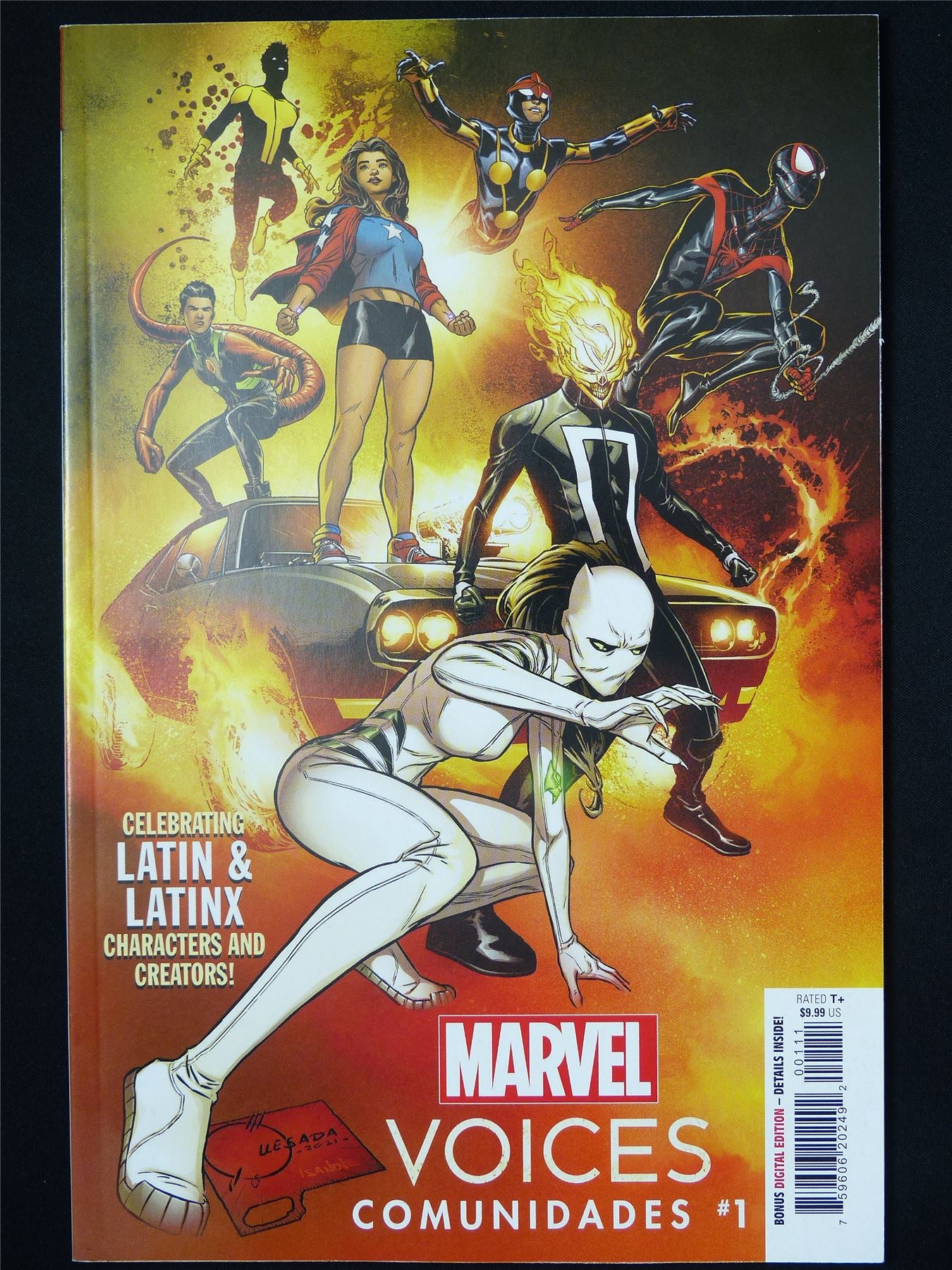 MARVEL: Voices Comunidades #1 - B&B Marvel Comic #7Y1