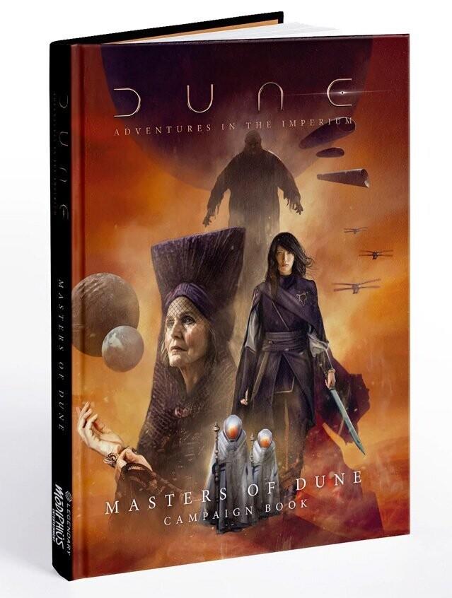 Masters of Dune Campaign Book - Dune: Adventures in the Imperium - Modiphius 2d20 Roleplay