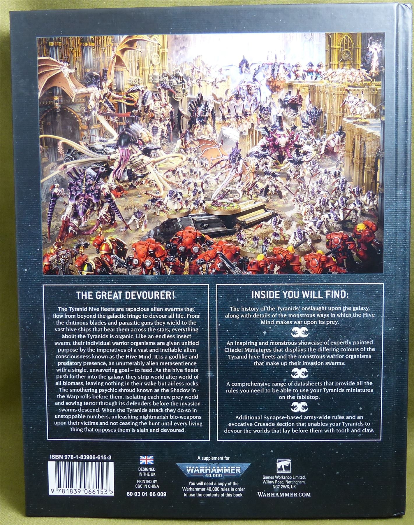 Tyranids Codex - Warhammer 40K Hardback #41P
