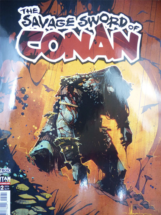 The Savage Sword of CONAN #2 Cvr B - May 2024 Dynamite Comic Magazine #6CC