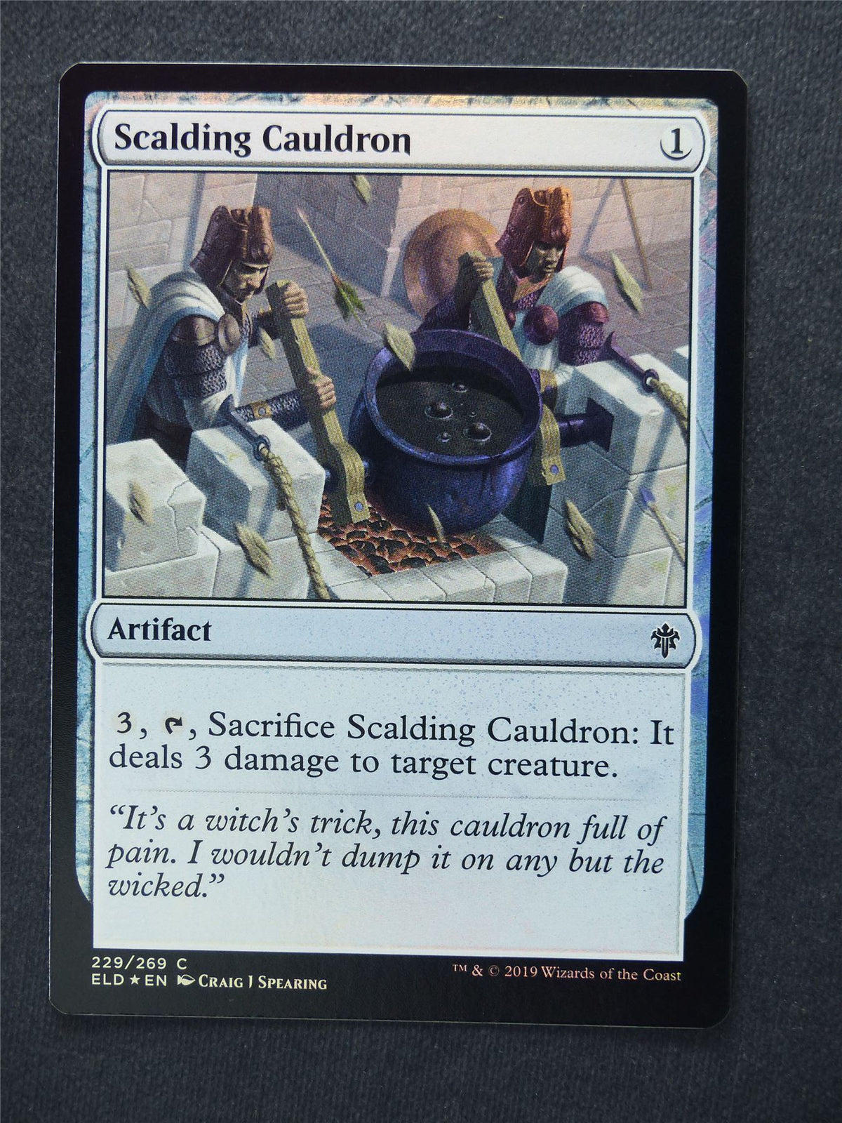 Scalding Cauldron Foil - Mtg Magic Cards #UF