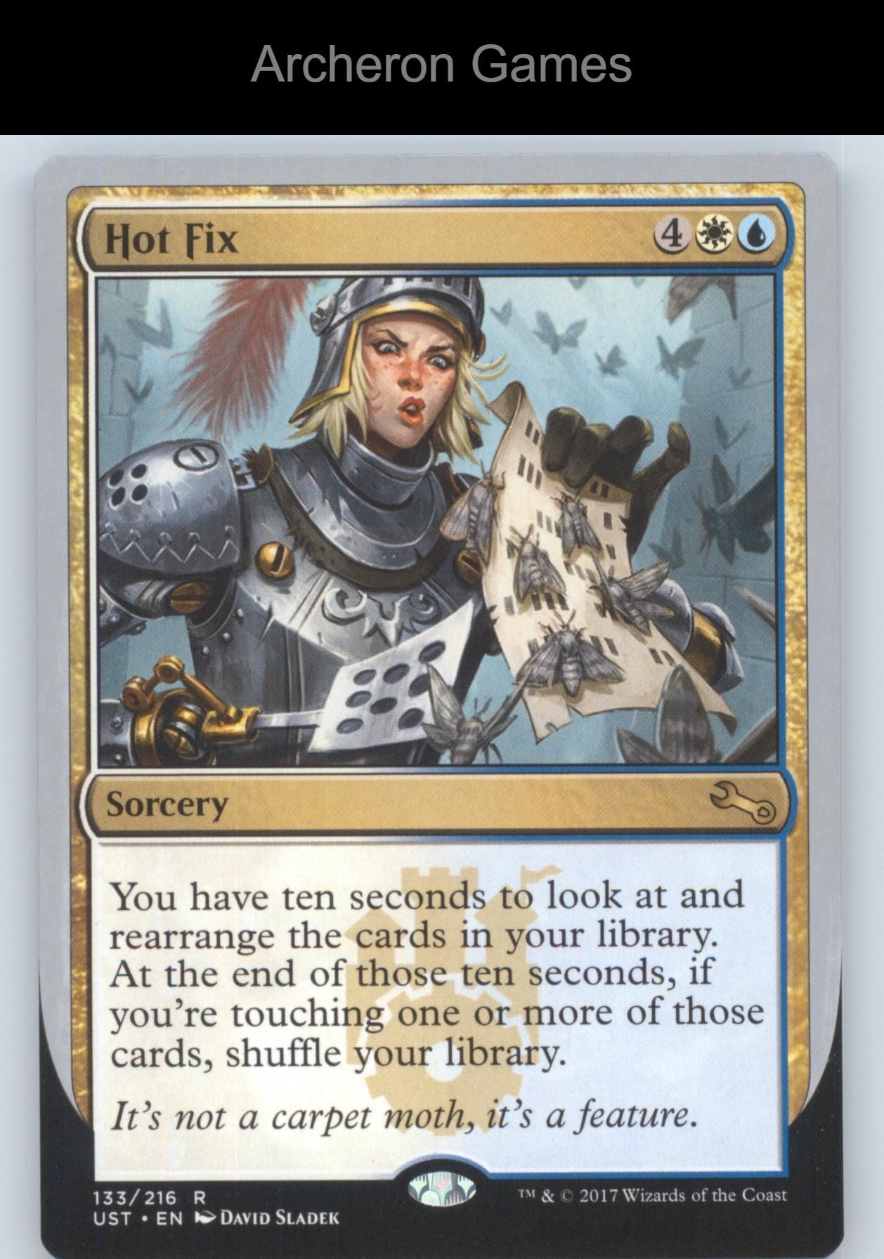 Hot Fix 133 R MTG Card Unstable
