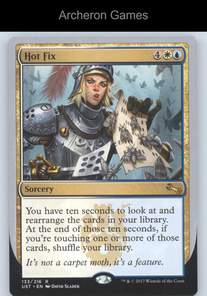 Hot Fix 133 R MTG Card Unstable