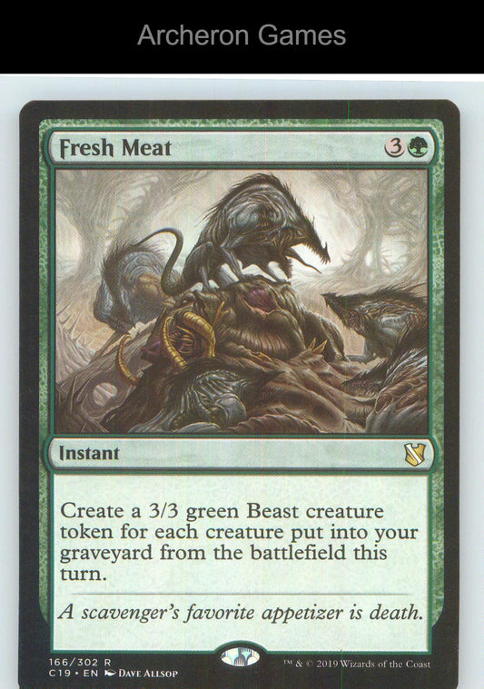 Fresh Meat C19 166 R MTG Card NM/EX+
