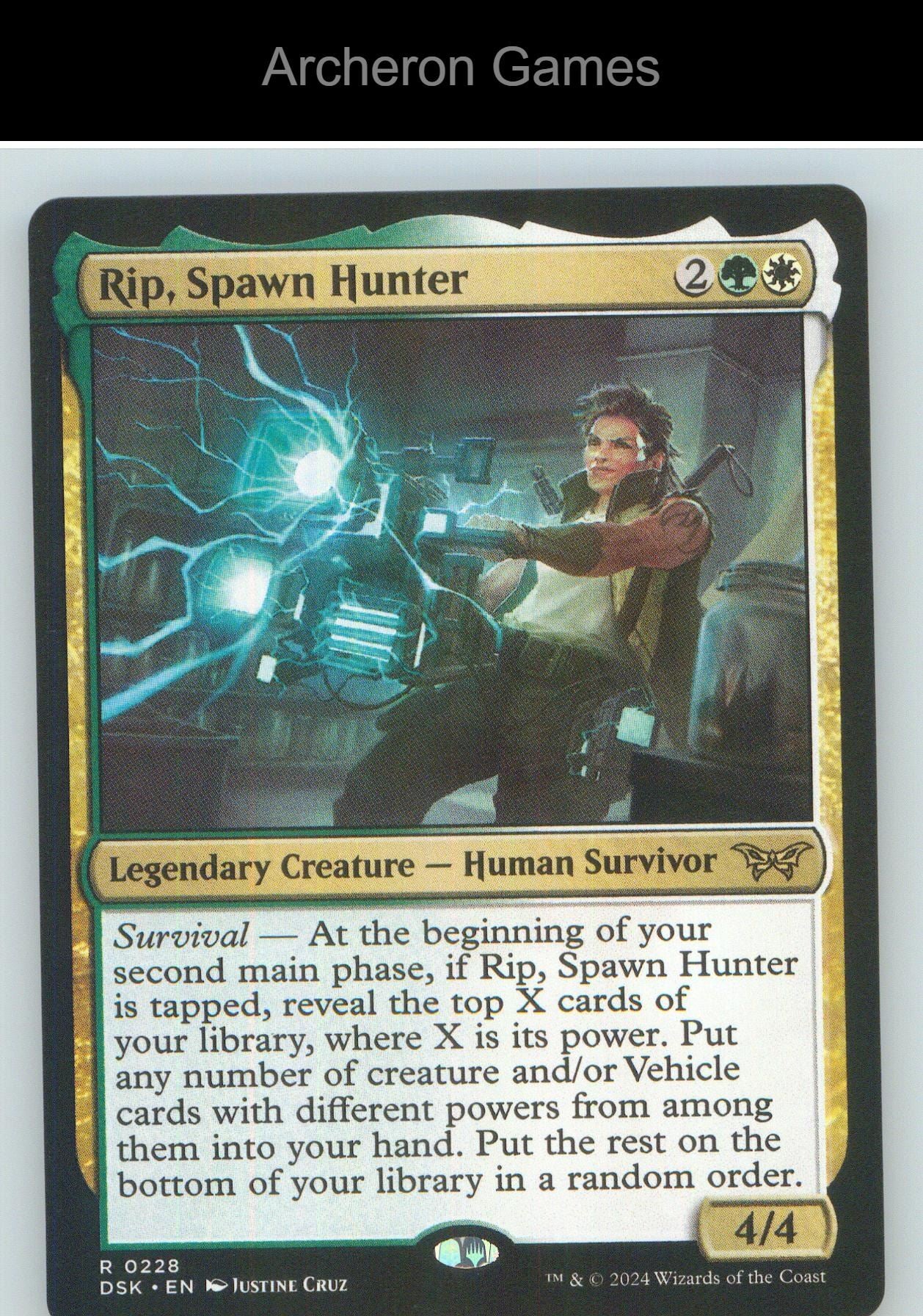 Rip, Spawn Hunter DSK 228 R MTG Card NM/EX+