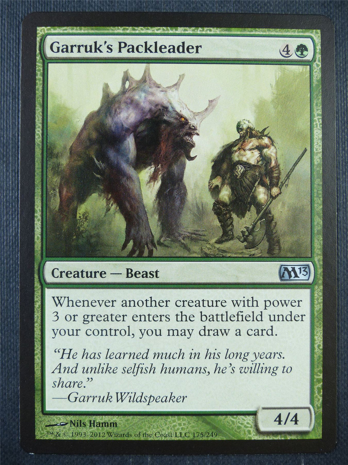 Garruk's Packleader - Mtg Card #8UL