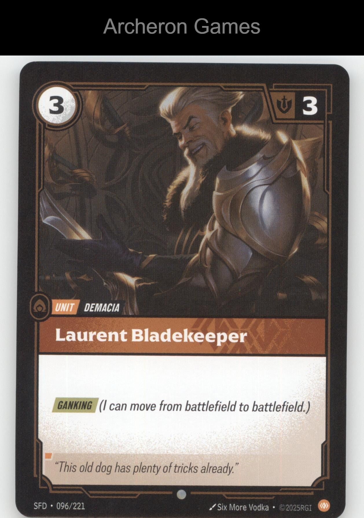 Laurent Bladekeeper SFD 096/221 C  Card Spiritforged