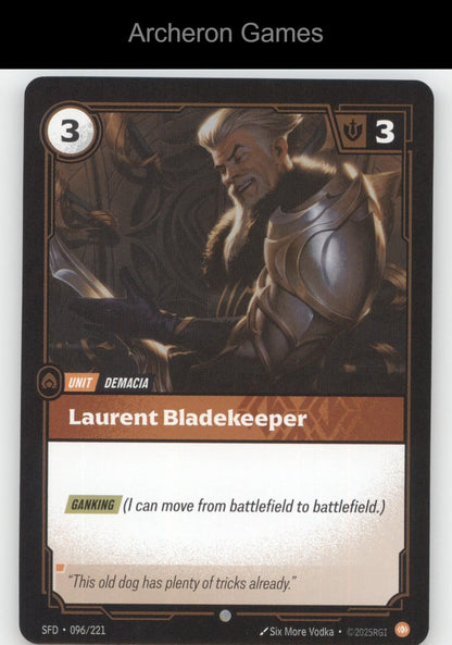 Laurent Bladekeeper SFD 096/221 C  Card Spiritforged