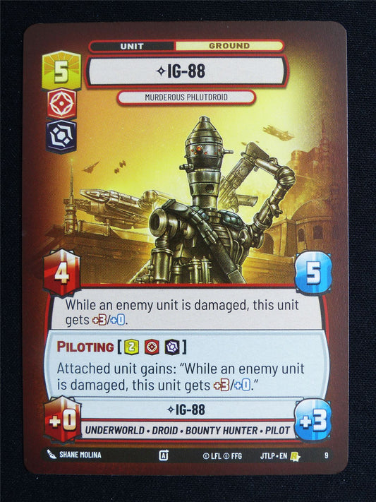 IG-88 9 - Star Wars Unlimited Card #3UF