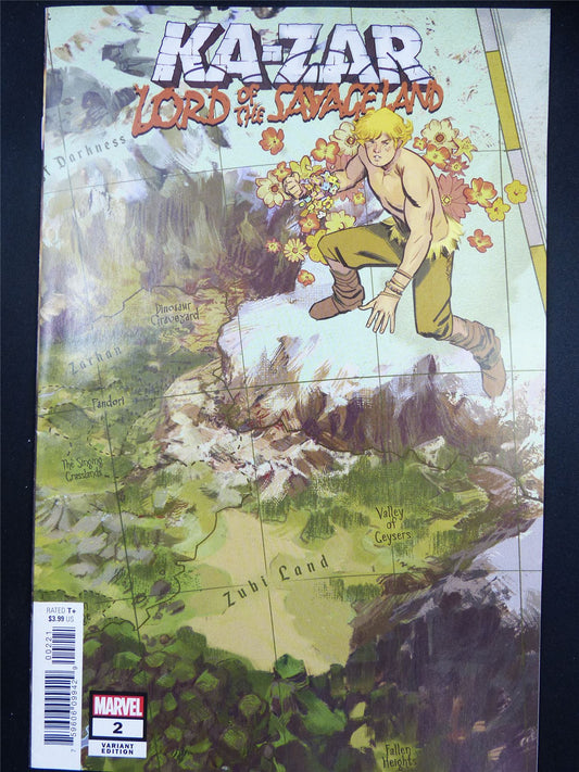 KA-ZAR Lord of the Savageland #2 1:10 Garcia Variant - Marvel Comic #4Z8
