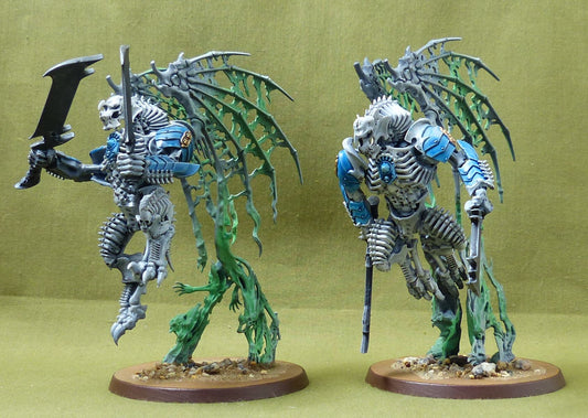 Morghast Harbingers painted - Ossiarch Bonereapers - Warhammer AoS #4ZB