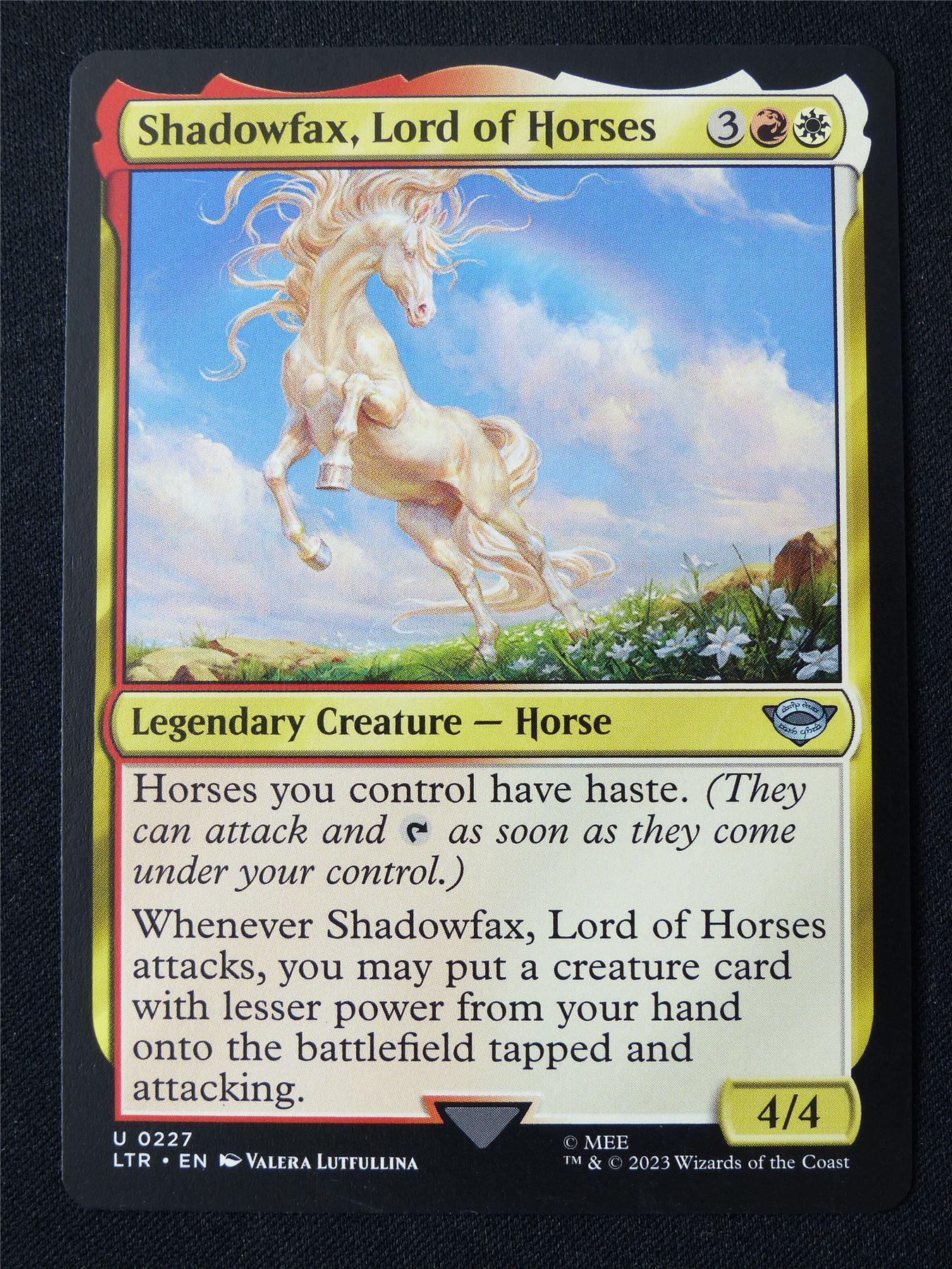 Shadowfax Lord of Horses - LTR - Mtg Card #161