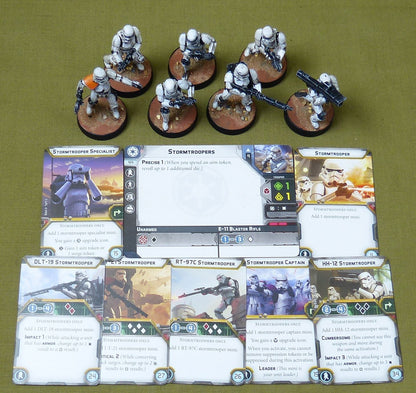 Stormtroopers Expansion painted - Galactic Empire - Star Wars Legion #1UG