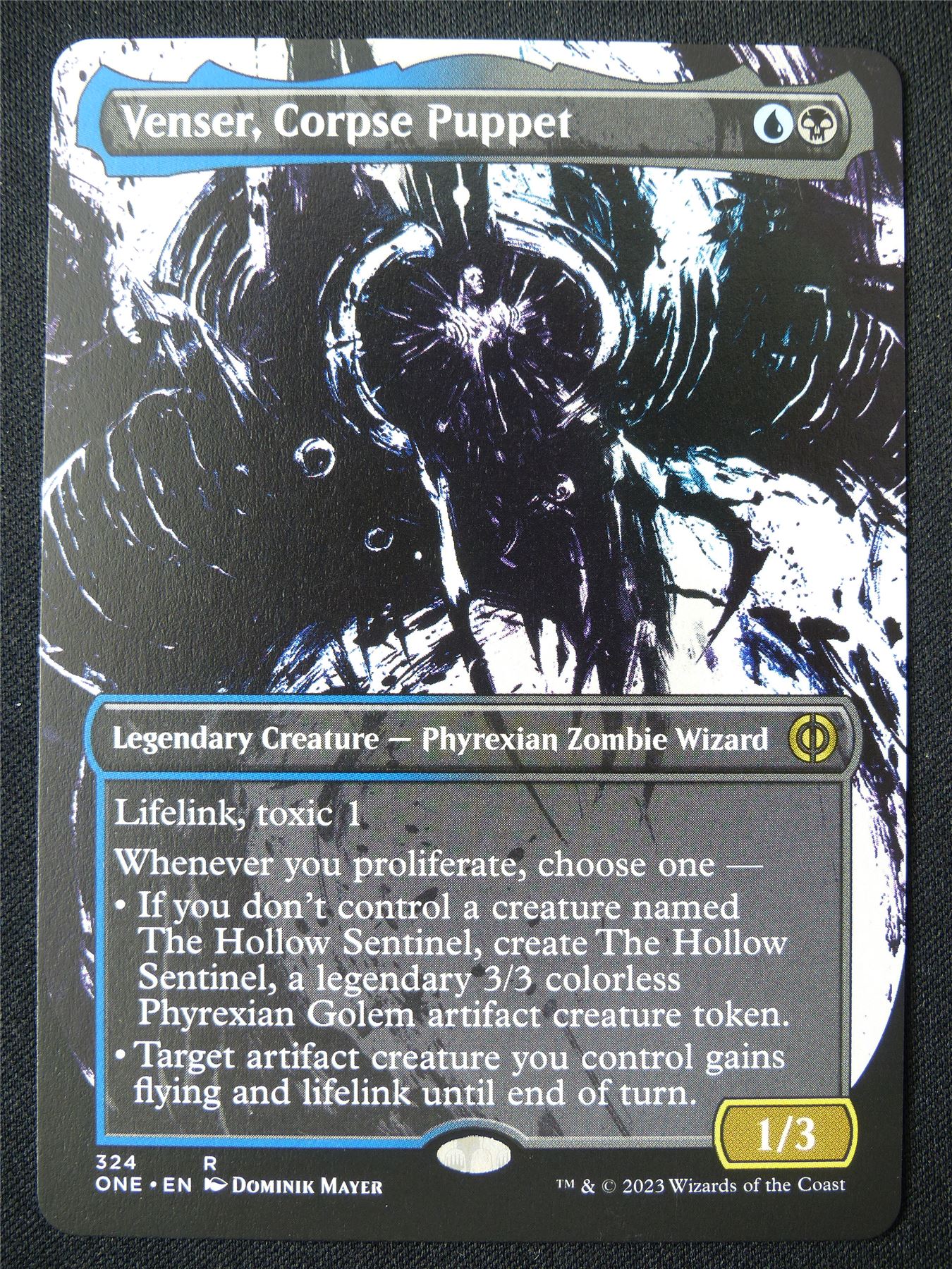 Venser Corpse Puppet Borderless - ONE - Mtg Card #2CO