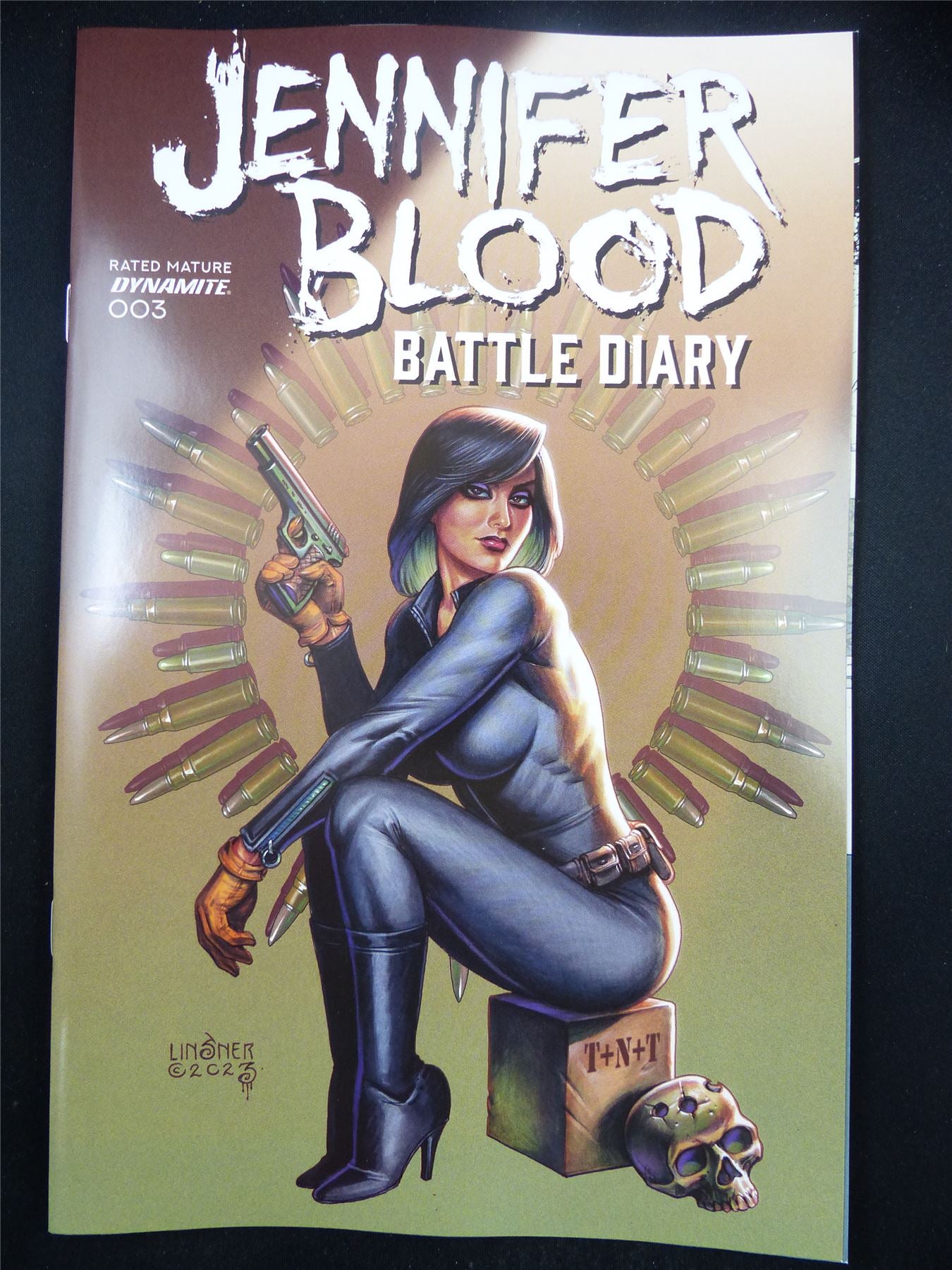 JENNIFER Blood: Battle Diary #3 - Feb 2024 Dynamite Comic #36D