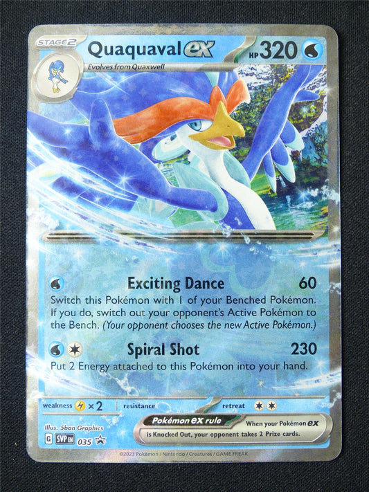 Quaquaval EX 035 Promo Holo - Pokemon Card #1BG