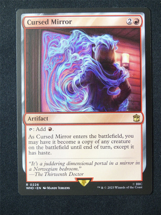 Cursed Mirror - WHO - Mtg Card #5I9