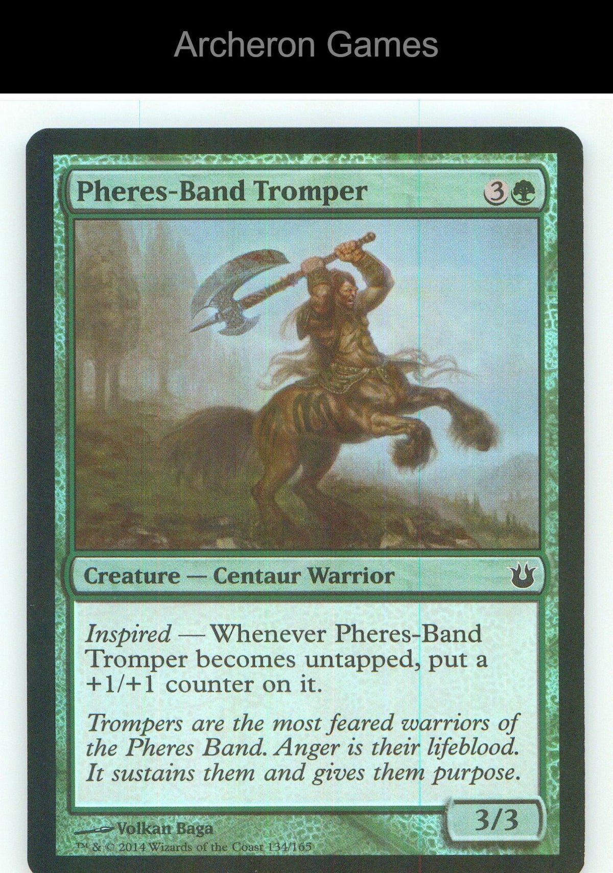 Pheres-Band Tromper BNG 134 C MTG Card NM/EX+ Foil